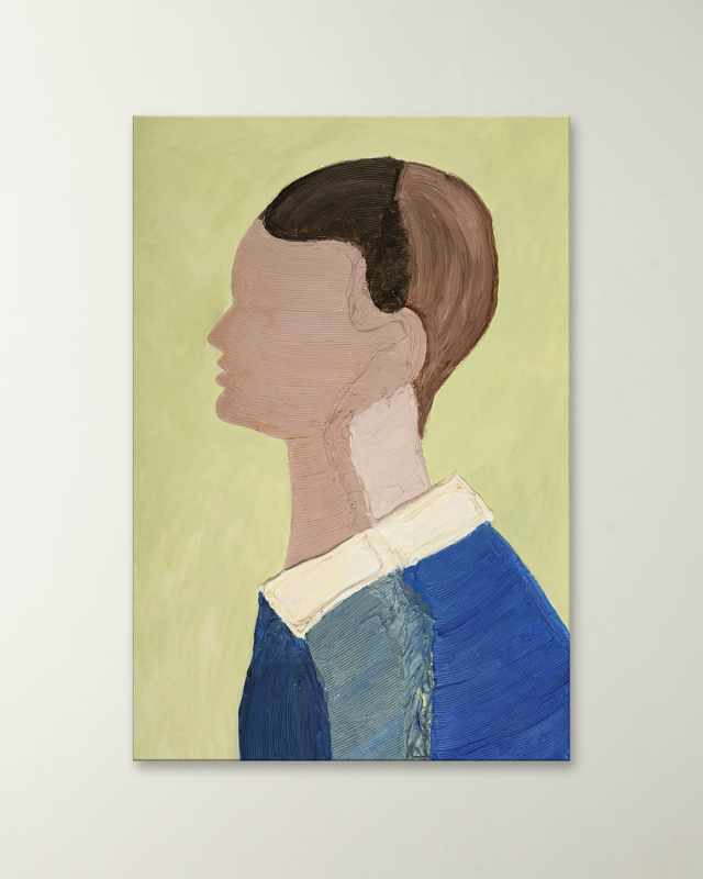 "Profile Series 5" Gallery-Wrapped Giclee by H. Scott